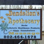 Dandelion's Apothecary sign