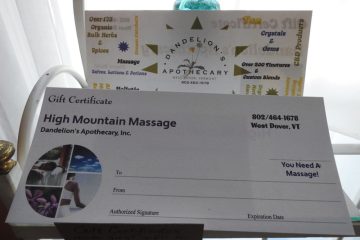 gift certificate