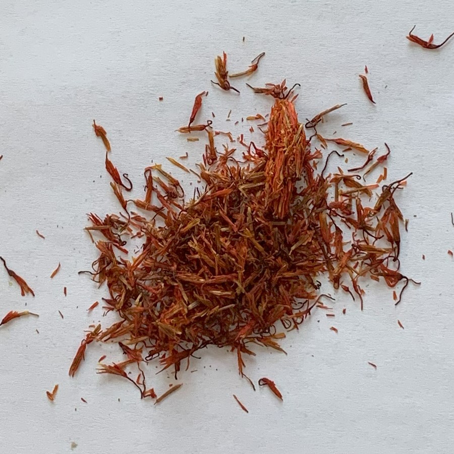 Safflower (dried petals & stamens)